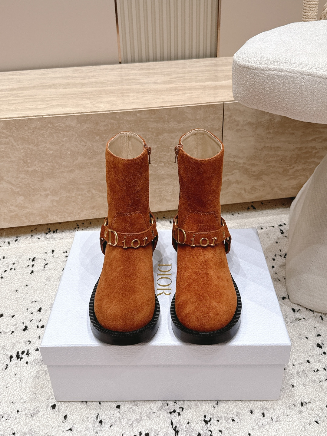 顶级版本 迪奥 DIOR 2026限定系列 秋冬最新走秀爆款复古牛皮马丁靴骑士靴   今年最值得入手的靴子 没有之一！超