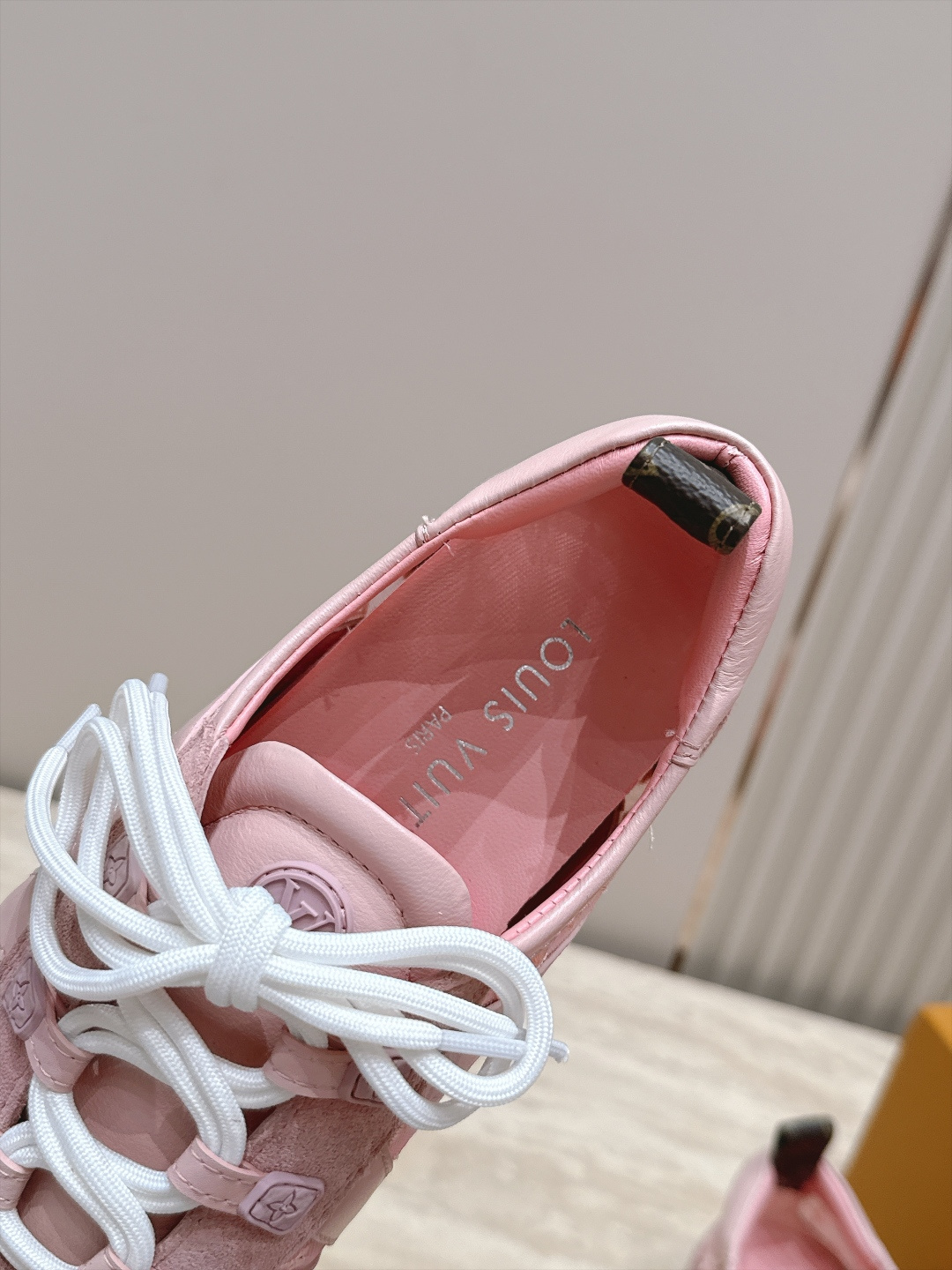 Louis Vuitton路易威登驴牌春夏Sneakerina系列 芭蕾运动鞋 德训鞋 平底鞋  原版三对购入开发完美复