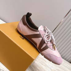 Louis Vuitton路易威登驴牌春夏Sneakerina系列 芭蕾运动鞋 德训鞋 平底鞋 原版三对购入开发完美复 Louis Vuitton路易威登驴牌春夏Sneakerina系列 芭蕾运动鞋 德训鞋 平底鞋 原版三对购入开发完美复
