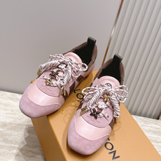 Louis Vuitton路易威登驴牌春夏Sneakerina系列 芭蕾运动鞋 德训鞋 平底鞋 原版三对购入开发完美复 Louis Vuitton路易威登驴牌春夏Sneakerina系列 芭蕾运动鞋 德训鞋 平底鞋 原版三对购入开发完美复
