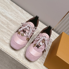 Louis Vuitton路易威登驴牌春夏Sneakerina系列 芭蕾运动鞋 德训鞋 平底鞋 原版三对购入开发完美复 Louis Vuitton路易威登驴牌春夏Sneakerina系列 芭蕾运动鞋 德训鞋 平底鞋 原版三对购入开发完美复