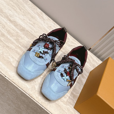 Louis Vuitton路易威登驴牌春夏Sneakerina系列 芭蕾运动鞋 德训鞋 平底鞋 原版三对购入开发完美复 Louis Vuitton路易威登驴牌春夏Sneakerina系列 芭蕾运动鞋 德训鞋 平底鞋 原版三对购入开发完美复