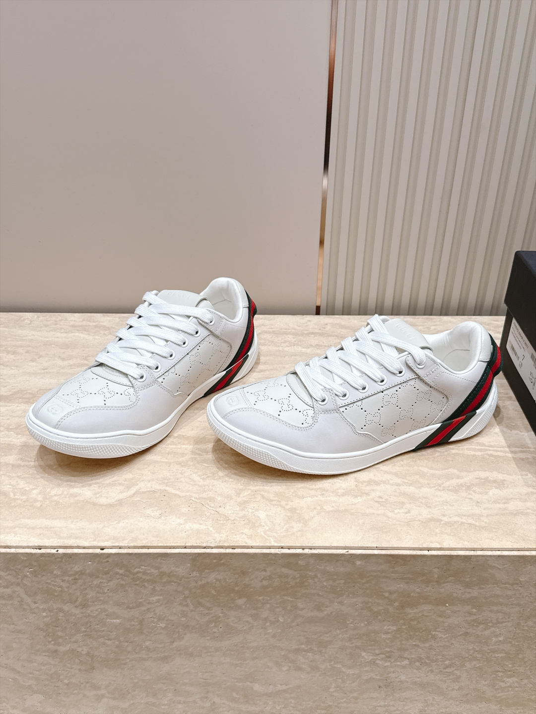 情侣款  Gucci古驰G家 Screener系列 休闲 运动鞋  Gucci Primavera系列通过融合创新与务实