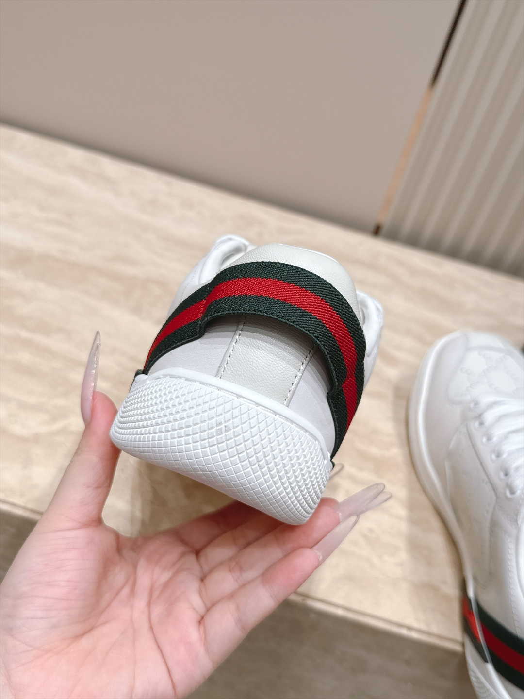 情侣款  Gucci古驰G家 Screener系列 休闲 运动鞋  Gucci Primavera系列通过融合创新与务实