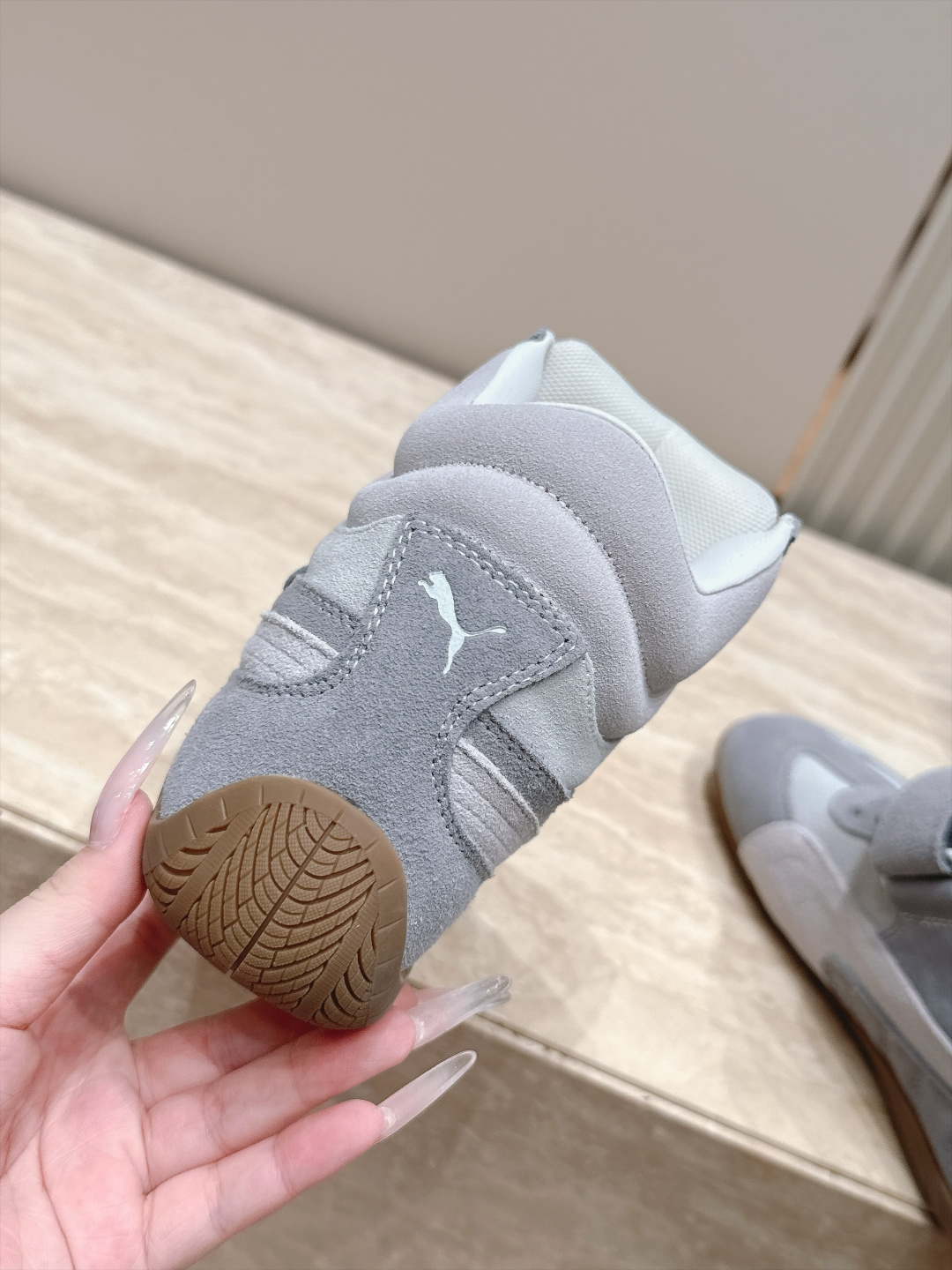 Puma 彪马 SPeedcatwedge复古 坡跟 休闲 运动鞋 内增高魔术贴 高帮 赛车鞋 复古坡跟美学PUMA赛车
