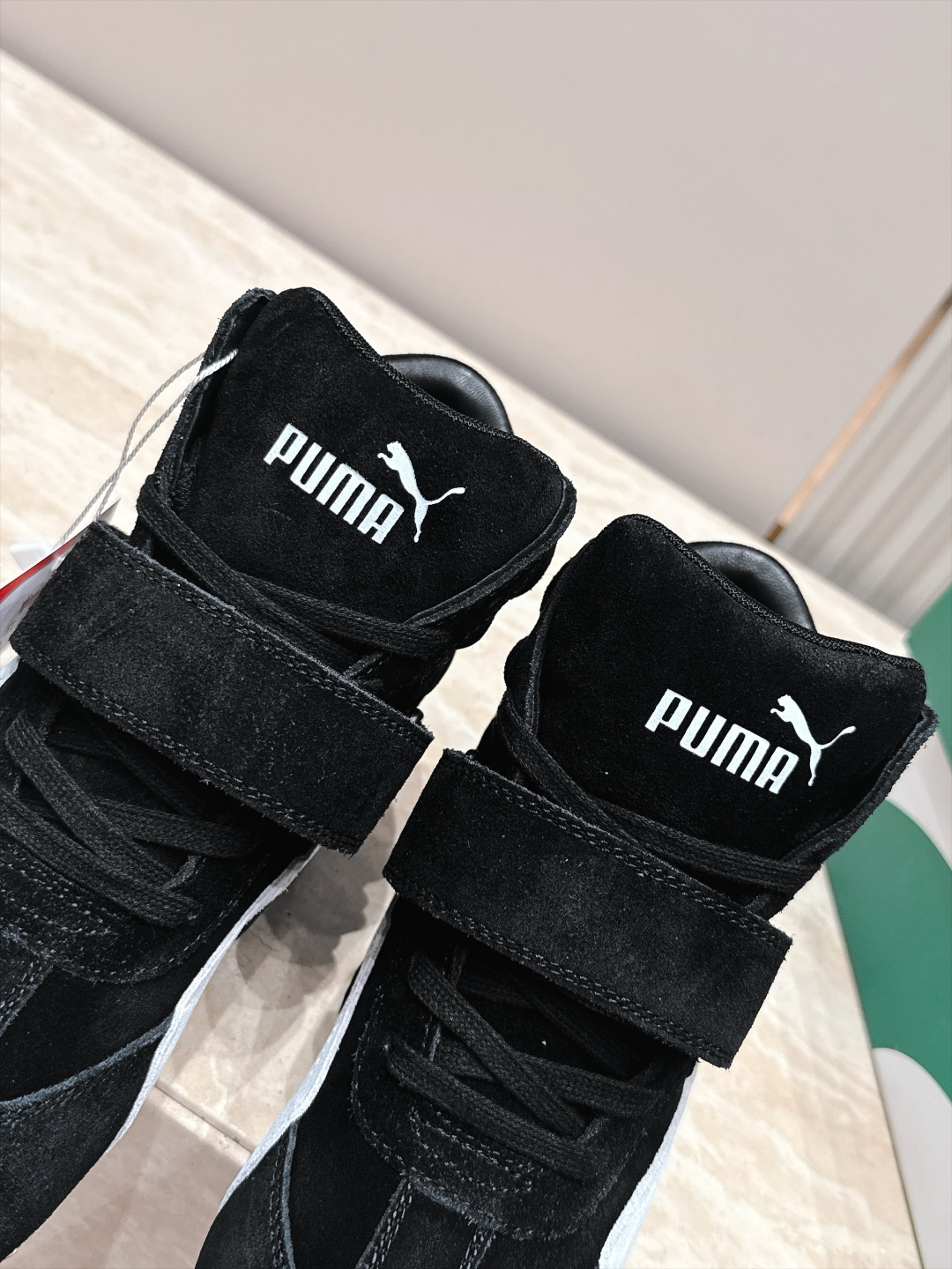 Puma 彪马 SPeedcatwedge复古 坡跟 休闲 运动鞋 内增高魔术贴 高帮 赛车鞋 复古坡跟美学PUMA赛车
