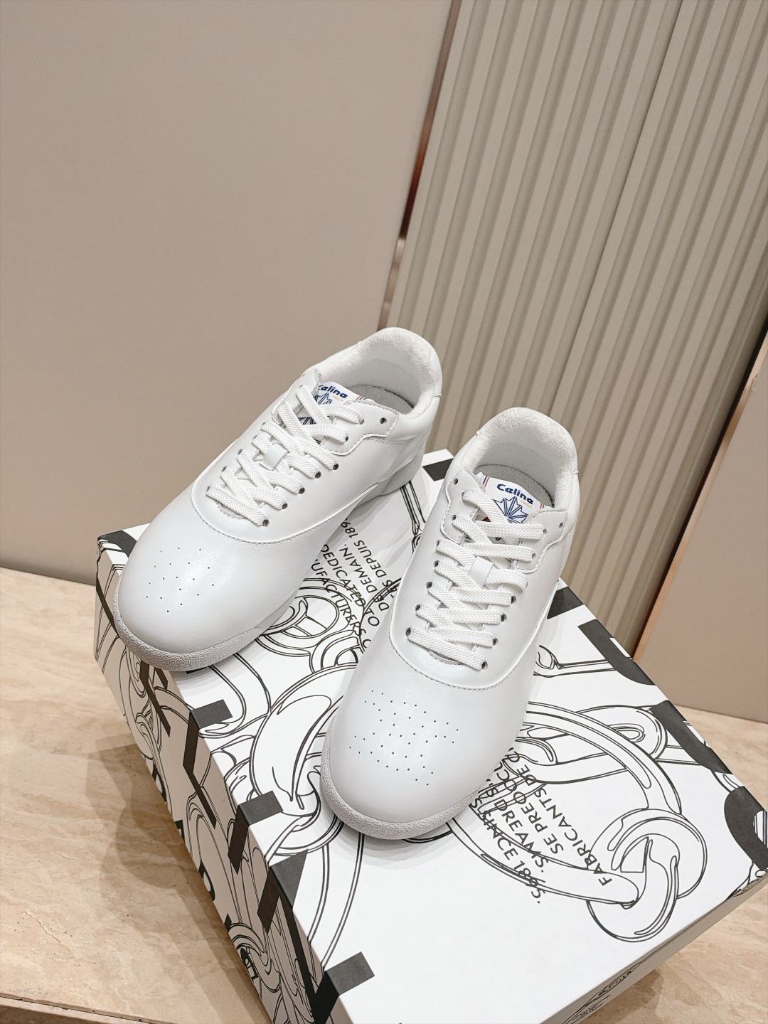 火🔥爆款 Celine & Reebok  联名款 德训鞋 休闲运动鞋  超多明星网红种草 Celine与Reebok的
