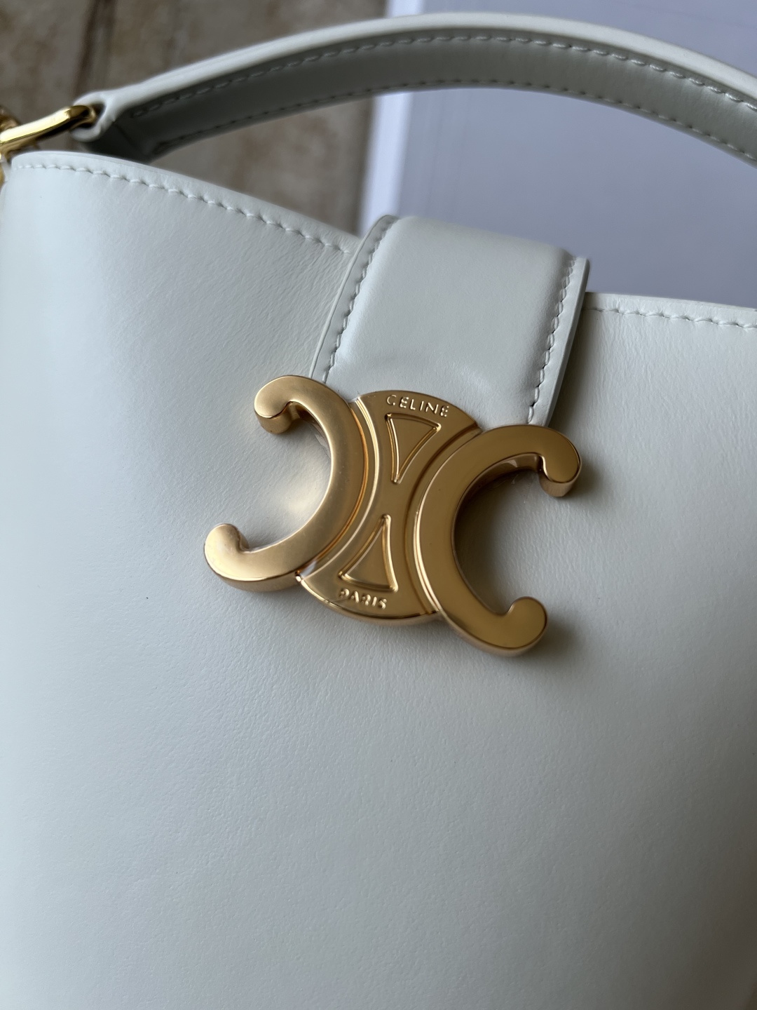 LOUIS VUITTON 迷你水桶包 - 高級牛皮革製