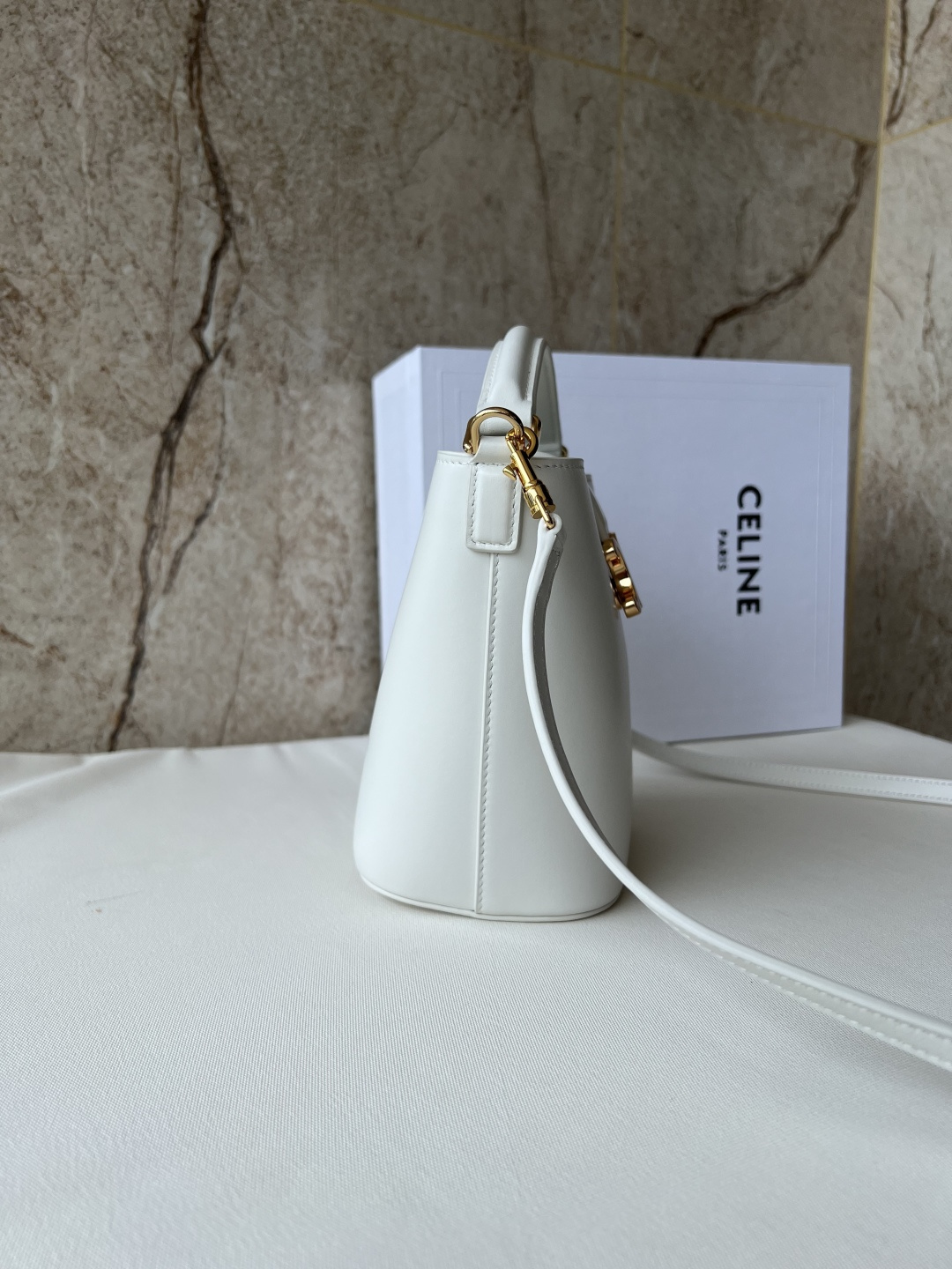 LOUIS VUITTON 迷你水桶包 - 高級牛皮革製