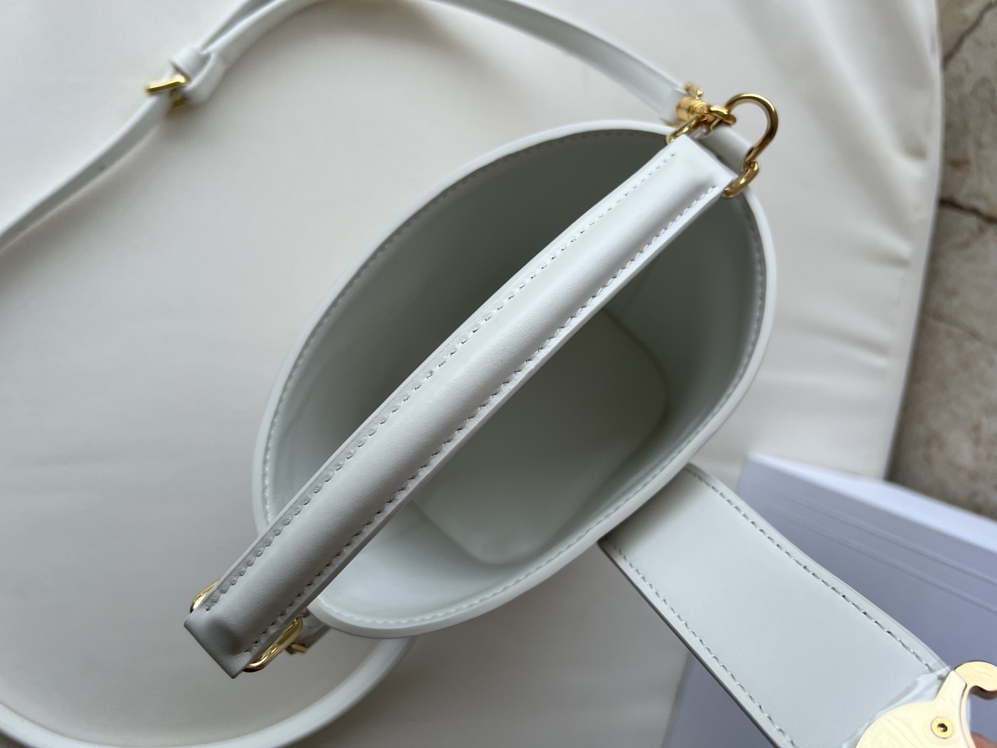 LOUIS VUITTON 迷你水桶包 - 高級牛皮革製