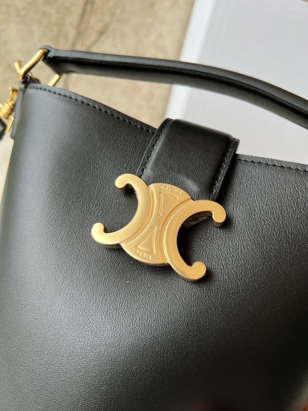 LOUIS VUITTON 迷你LOUISE水桶バッグ - 牛皮革製・調節可能なショルダーストラップ