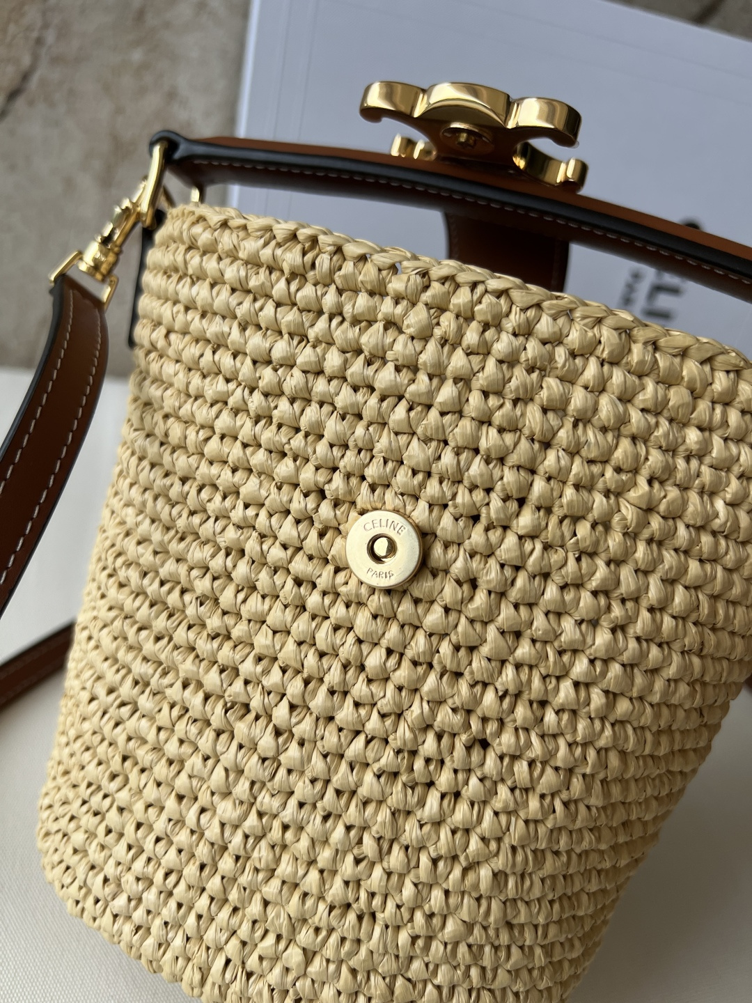 LOUIS VUITTON 迷你ラフィ草水桶包 - コンパクトでスタイリッシュ