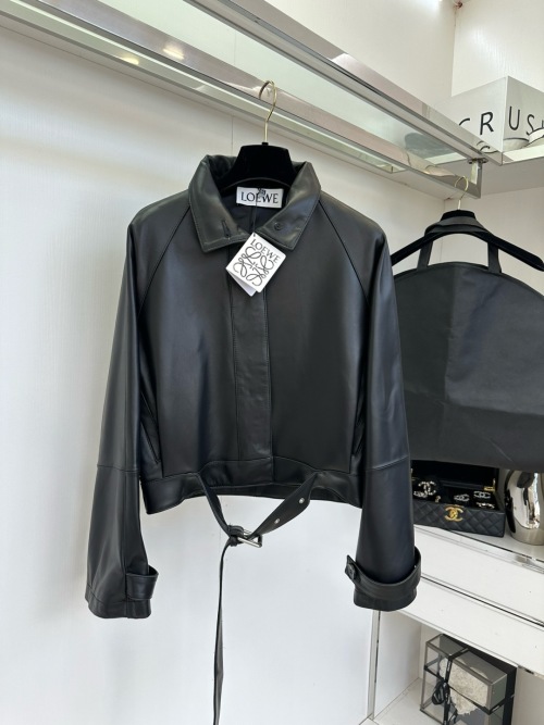 Loewe Lambskin Leather Biker Jacket Womenswear, Soft and Cool 1 Loewe Lambskin Leather Biker Jacket Womenswear, Soft and Cool
