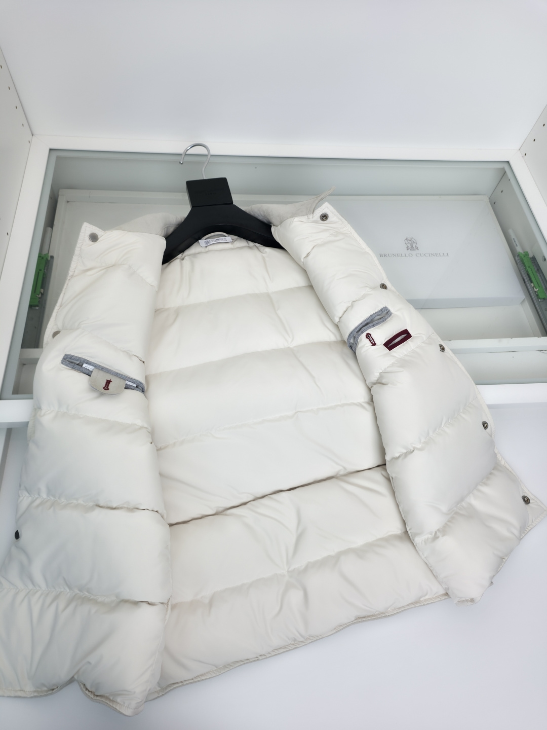 羽绒服 Brun＊llo cucin*le贸易公司牛货 老钱风推荐 商务休闲 麂皮立领羽绒马甲 时尚潮流