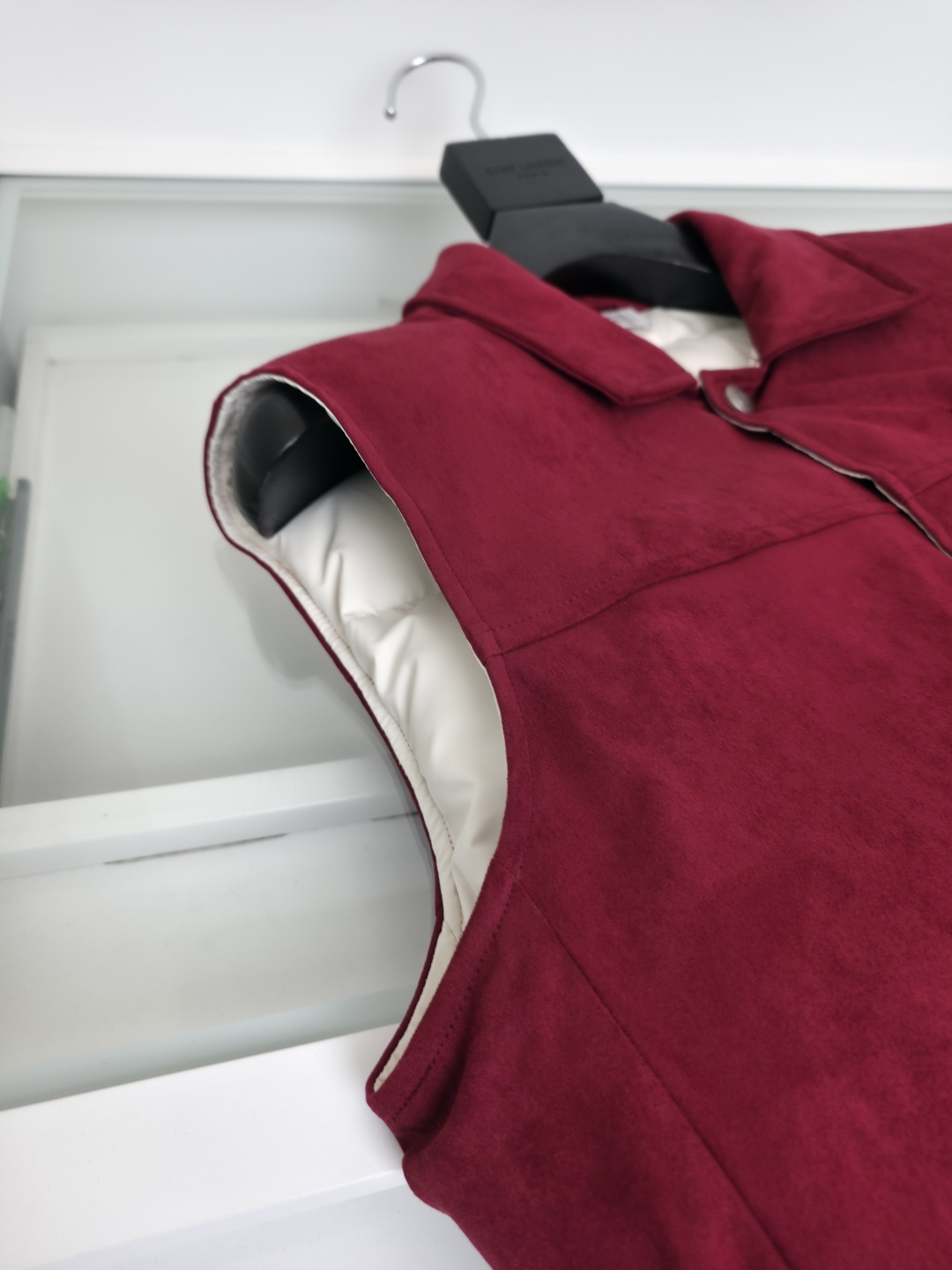 羽绒服 Brun＊llo cucin*le贸易公司牛货 老钱风推荐 商务休闲 麂皮立领羽绒马甲 时尚潮流