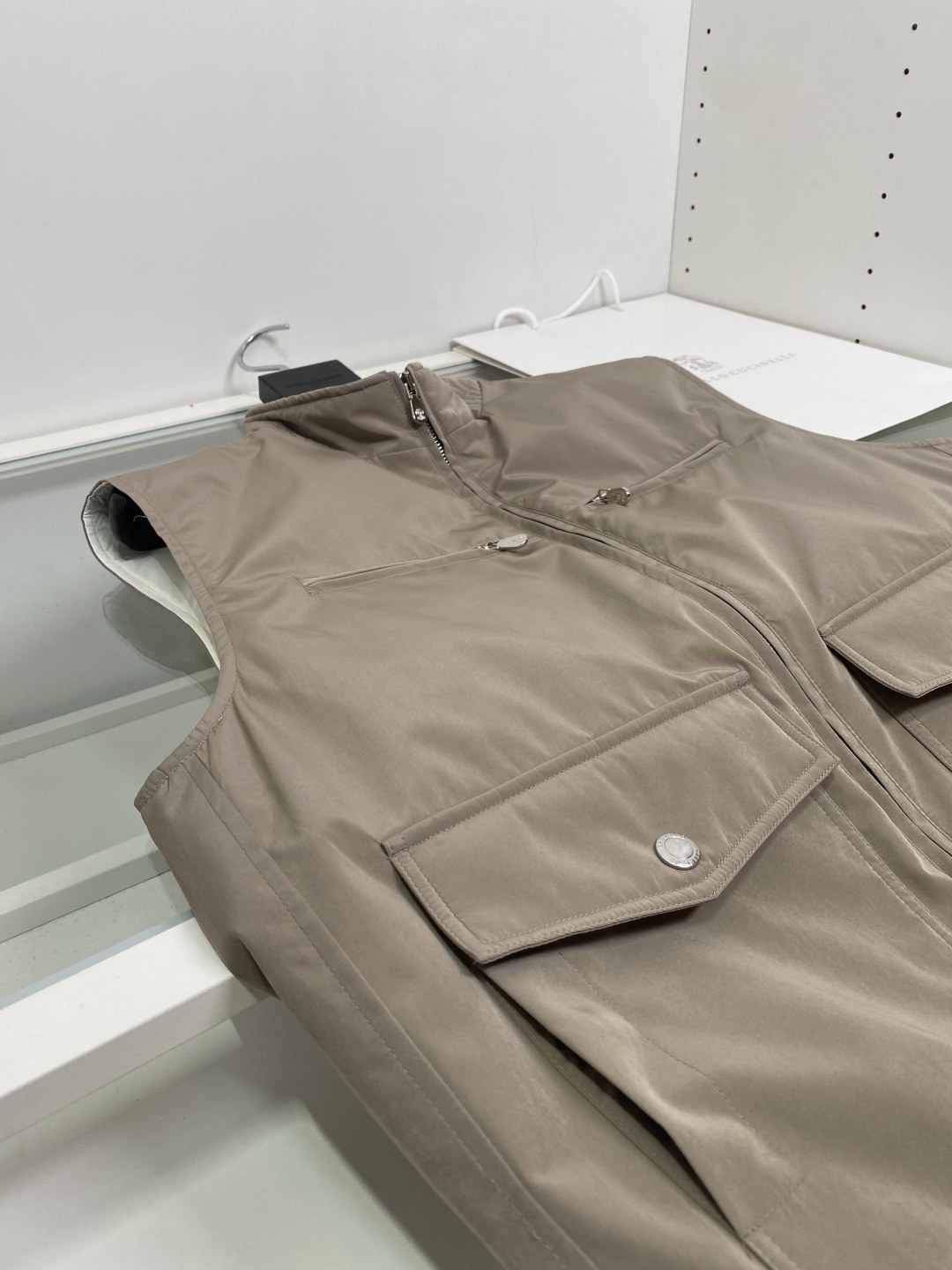 羽绒服 贸易公司代工厂牛货，原单级别，一线大厂专G级单品，意大利Brunello*C老钱风秋冬必入款，进口泷定TAKIS