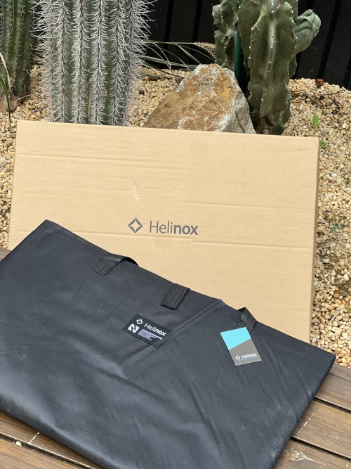 NEIGHBORHOOD x Helinox Tactical Table: Portable, Adjustable, and Durable 1 NEIGHBORHOOD x Helinox Tactical Table: Portable, Adjustable, and Durable