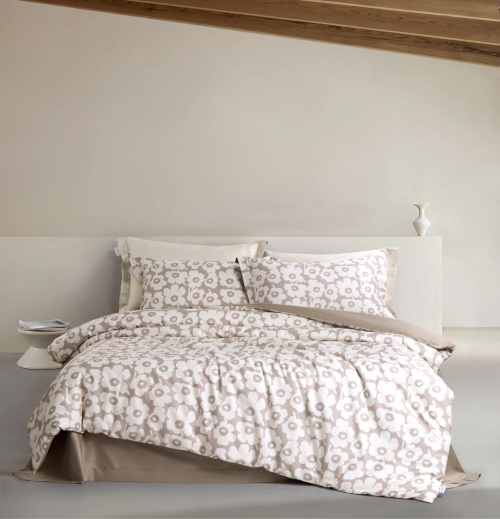 Marimekko Unikko 60th Anniversary Organic Cotton Bedding Set - Full Size