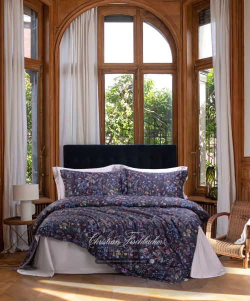 Christian Fischbacher Swiss Cotton Bedding Set - Floral All Seasons Design 1 Christian Fischbacher Swiss Cotton Bedding Set - Floral All Seasons Design
