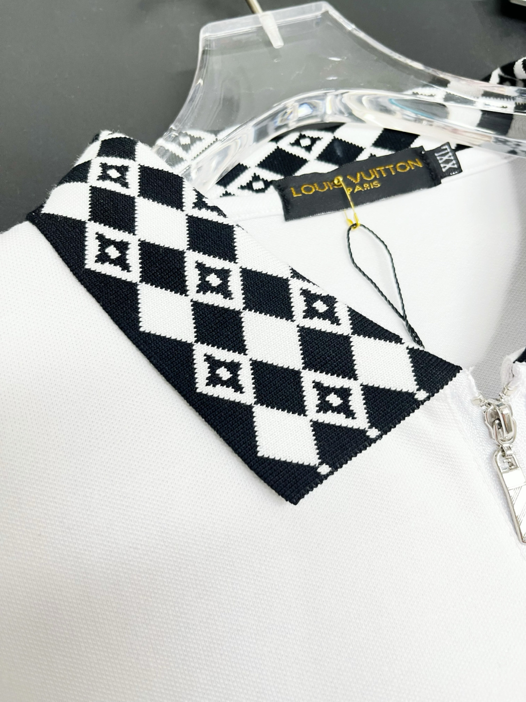 Louis Vuitton LV 路易威登 刺绣新款拉链Polo衫