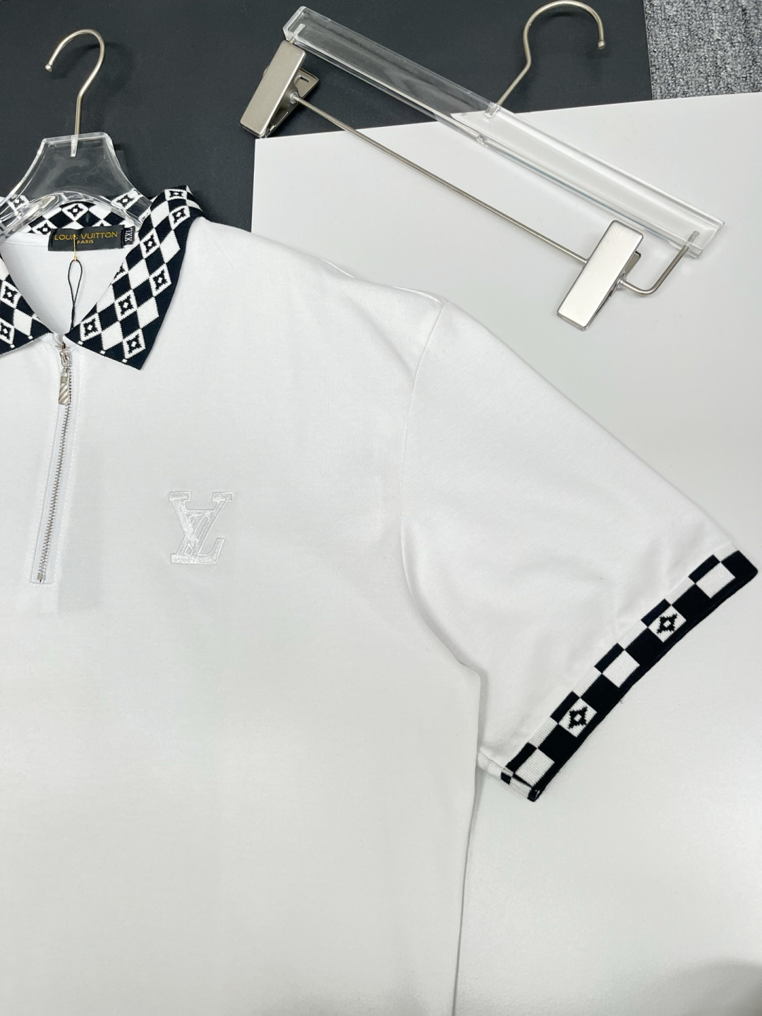 Louis Vuitton LV 路易威登 刺绣新款拉链Polo衫