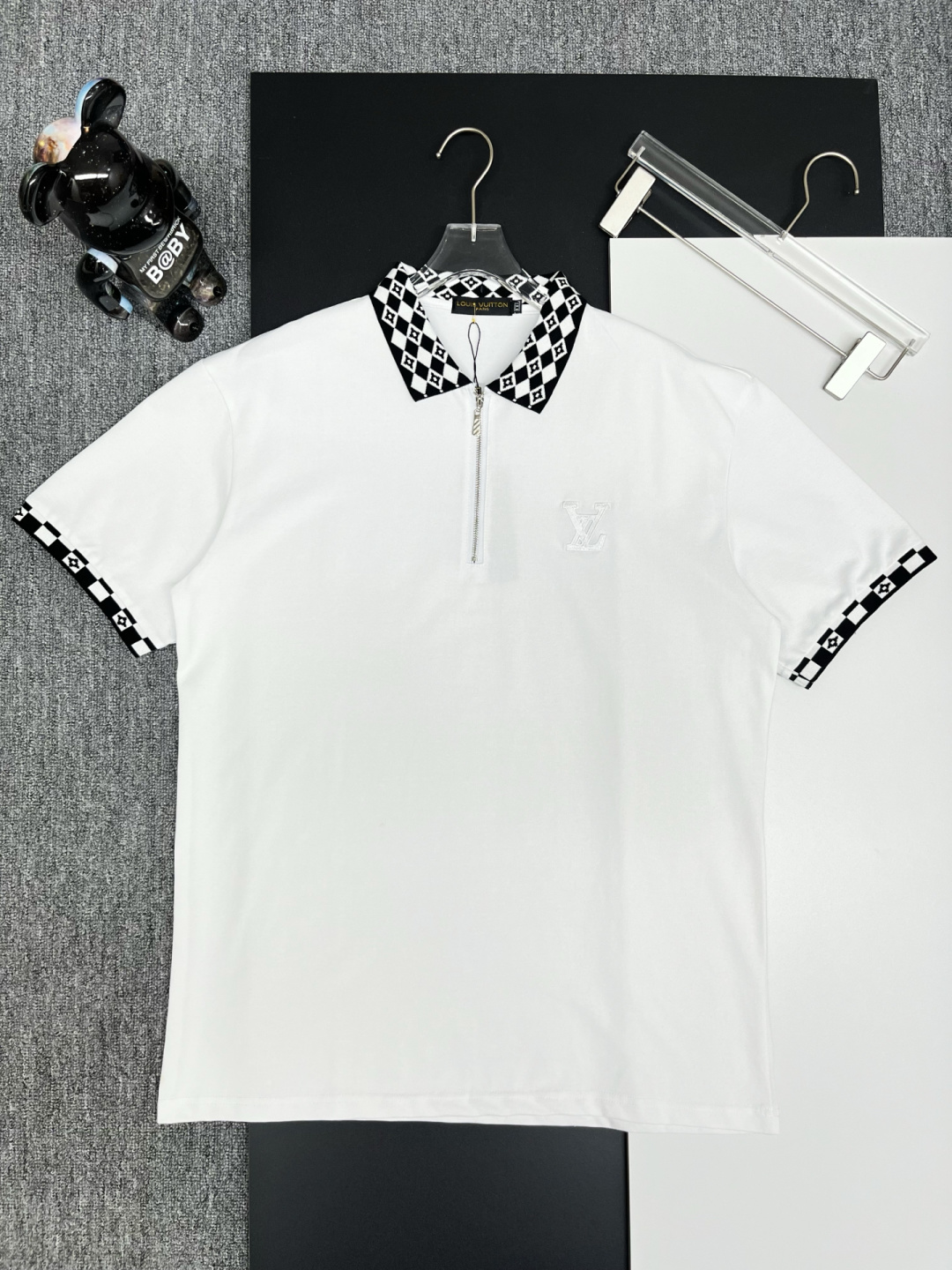 Louis Vuitton LV 路易威登 刺绣新款拉链Polo衫