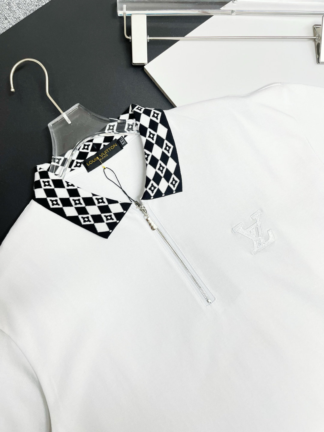 Louis Vuitton LV 路易威登 刺绣新款拉链Polo衫