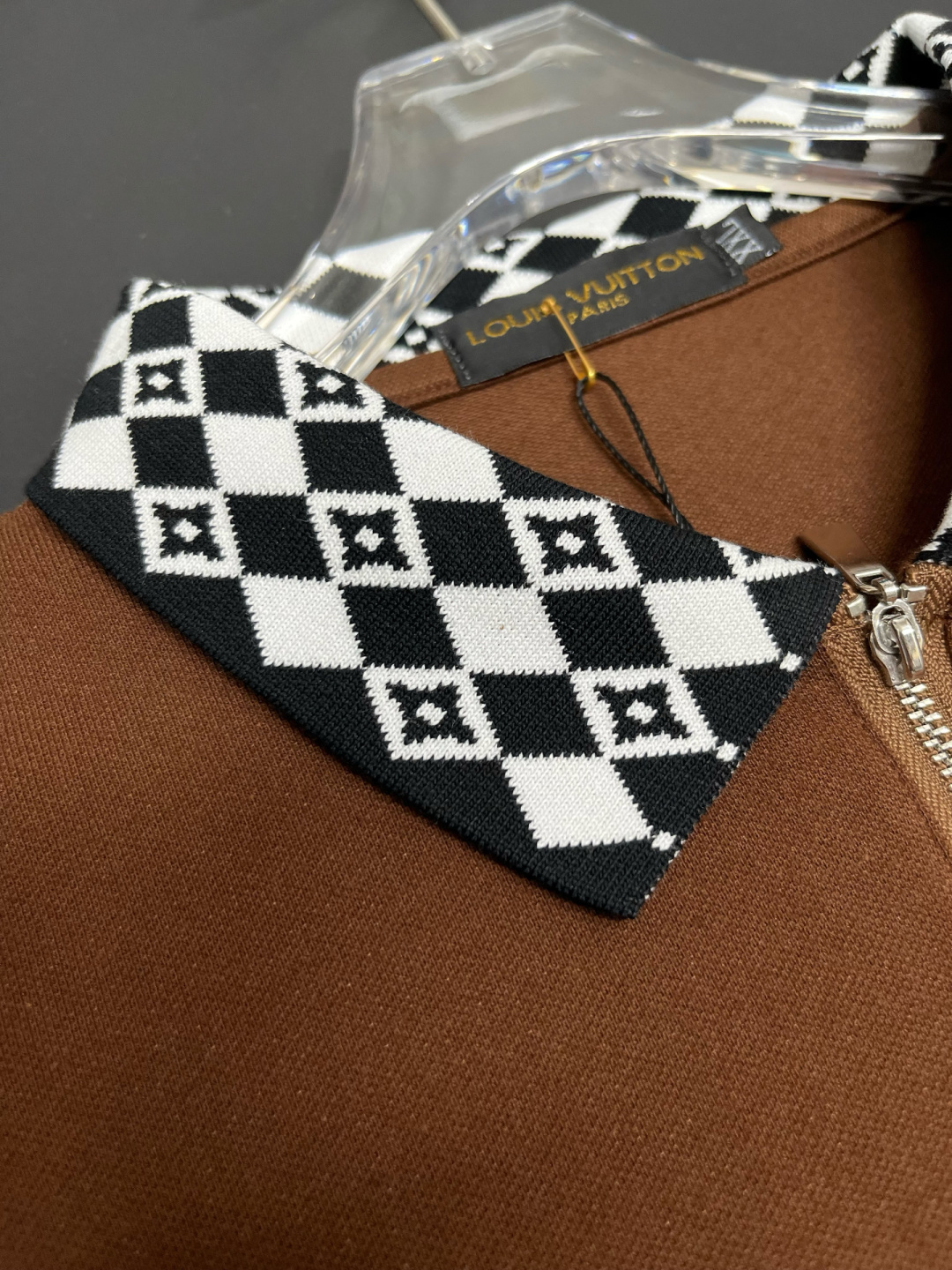 Louis Vuitton LV 路易威登 刺绣新款拉链Polo衫