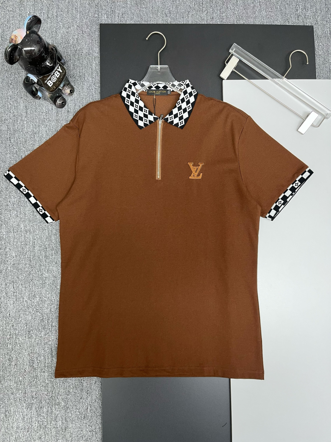 Louis Vuitton LV 路易威登 刺绣新款拉链Polo衫