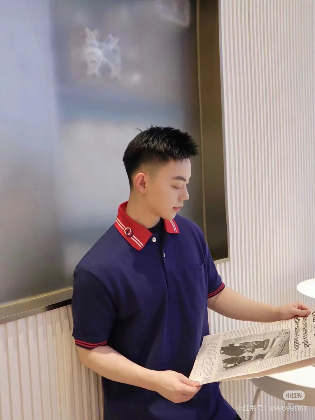 网红模特上身图