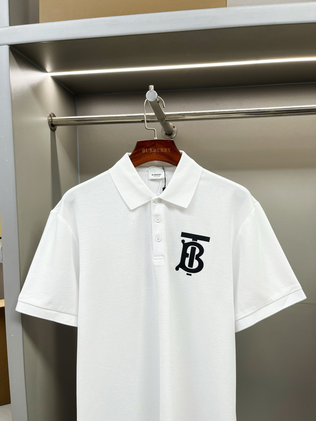Burberry BBR 巴宝莉TB徽标立体印花珠地棉质短袖polo