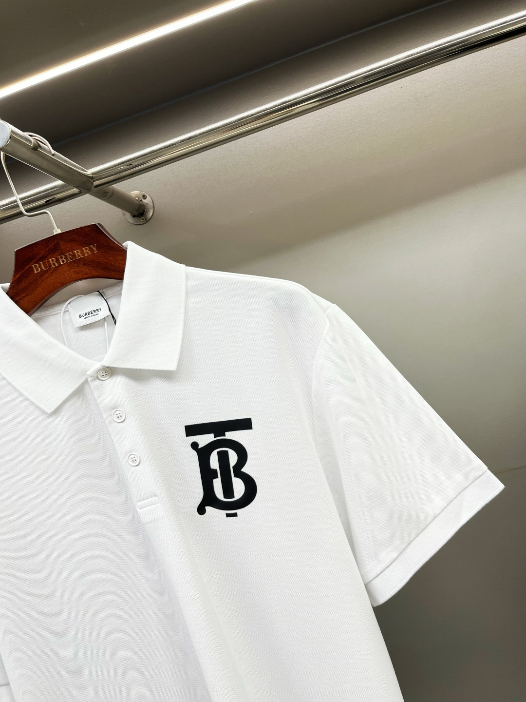 Burberry BBR 巴宝莉TB徽标立体印花珠地棉质短袖polo