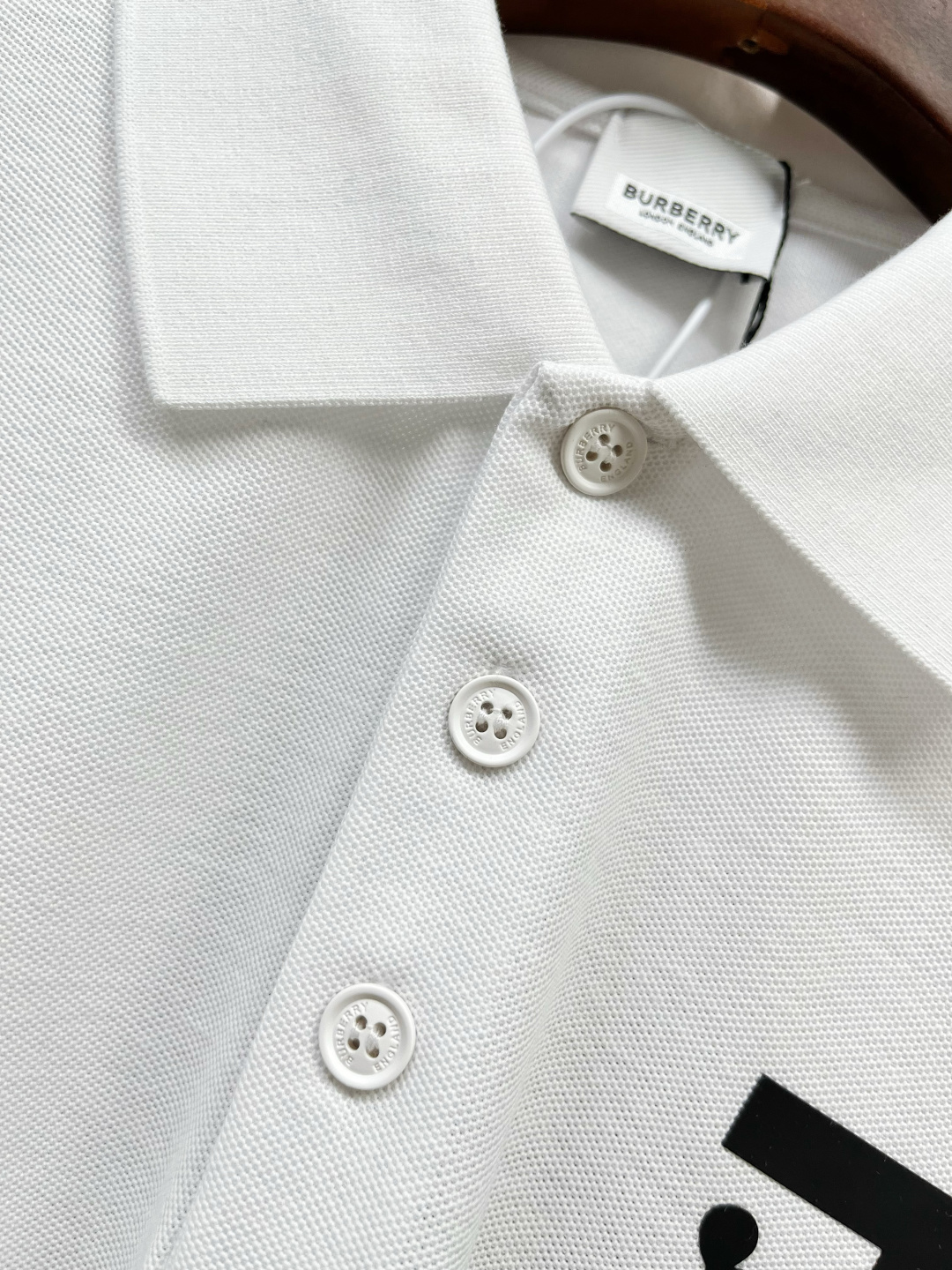 Burberry BBR 巴宝莉TB徽标立体印花珠地棉质短袖polo