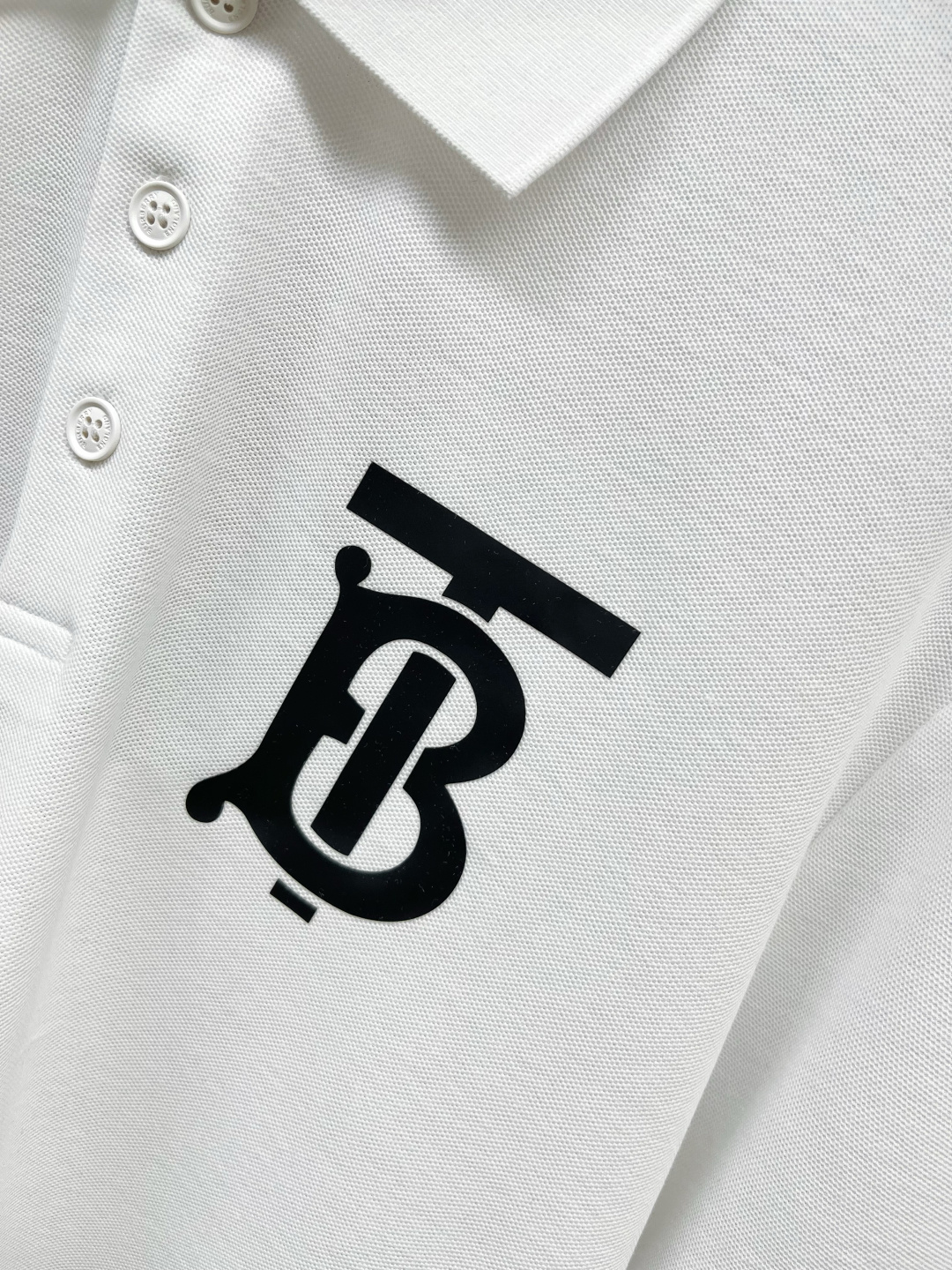 Burberry BBR 巴宝莉TB徽标立体印花珠地棉质短袖polo
