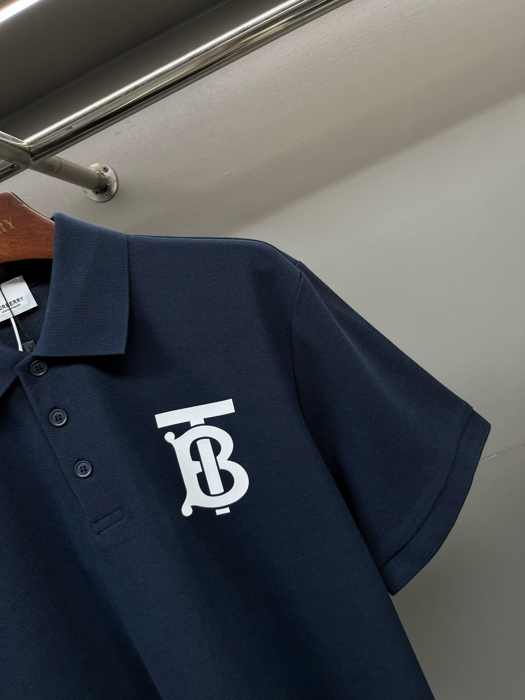 Burberry BBR 巴宝莉TB徽标立体印花珠地棉质短袖polo