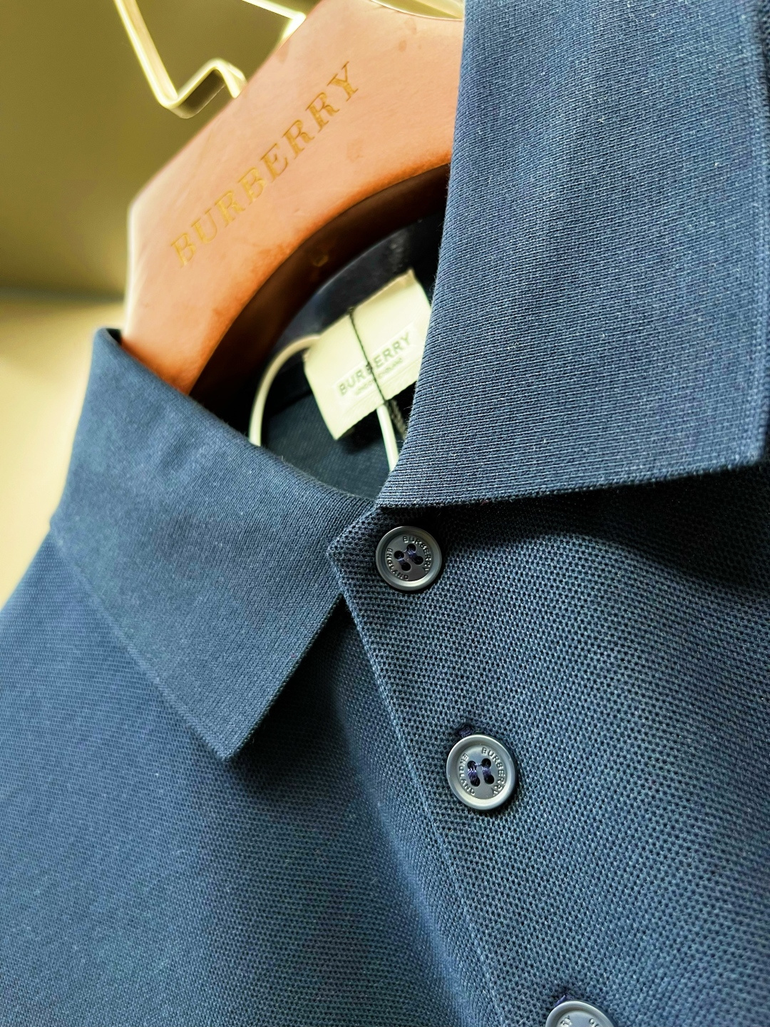 Burberry BBR 巴宝莉TB徽标立体印花珠地棉质短袖polo