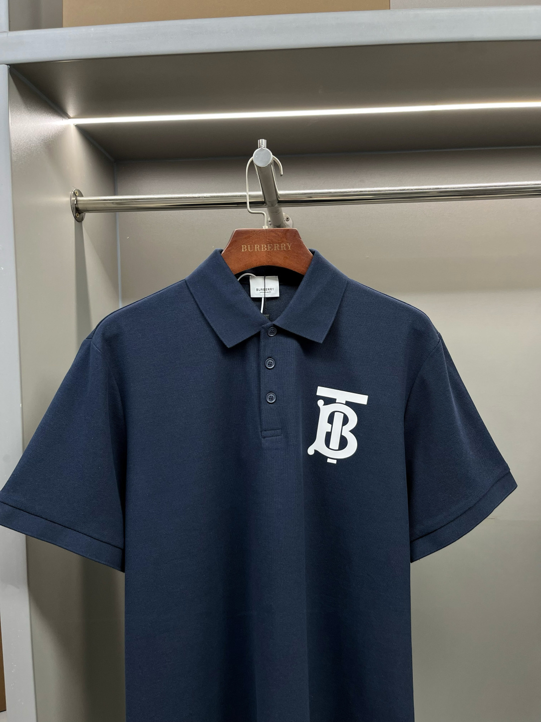 Burberry BBR 巴宝莉TB徽标立体印花珠地棉质短袖polo