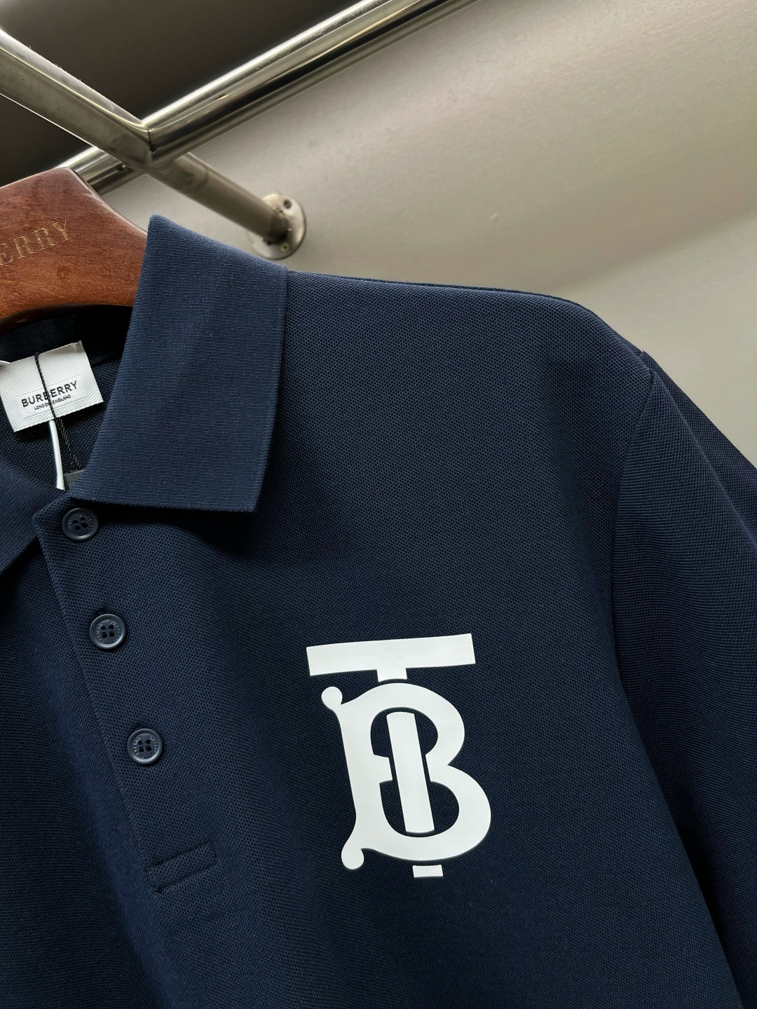 Burberry BBR 巴宝莉TB徽标立体印花珠地棉质短袖polo