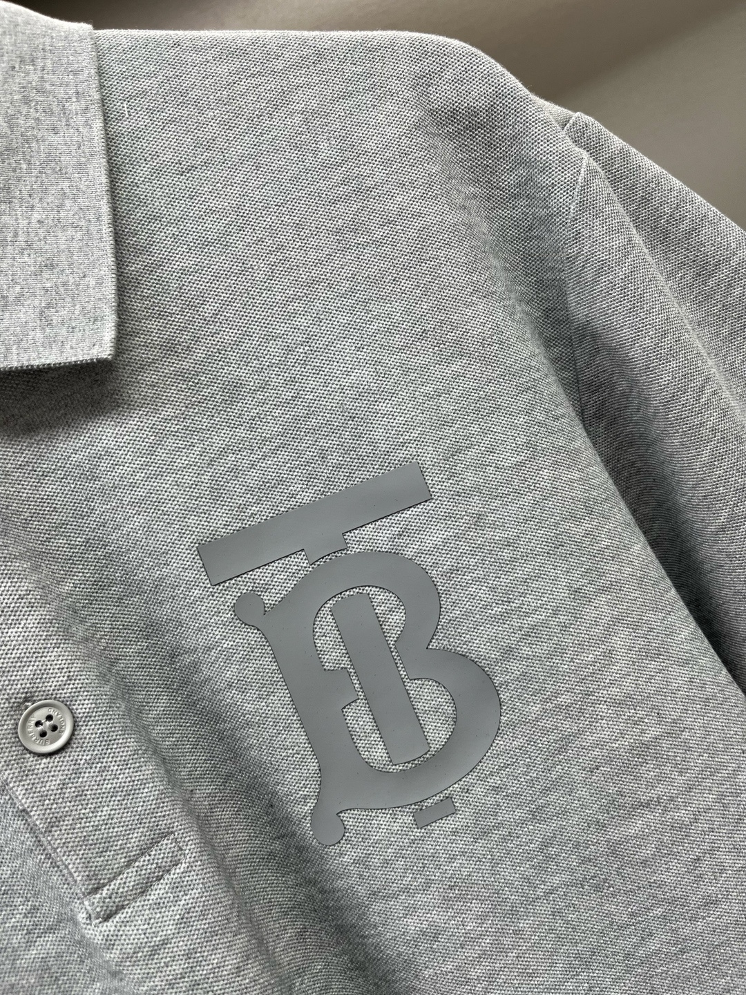 Burberry BBR 巴宝莉TB徽标立体印花珠地棉质短袖polo