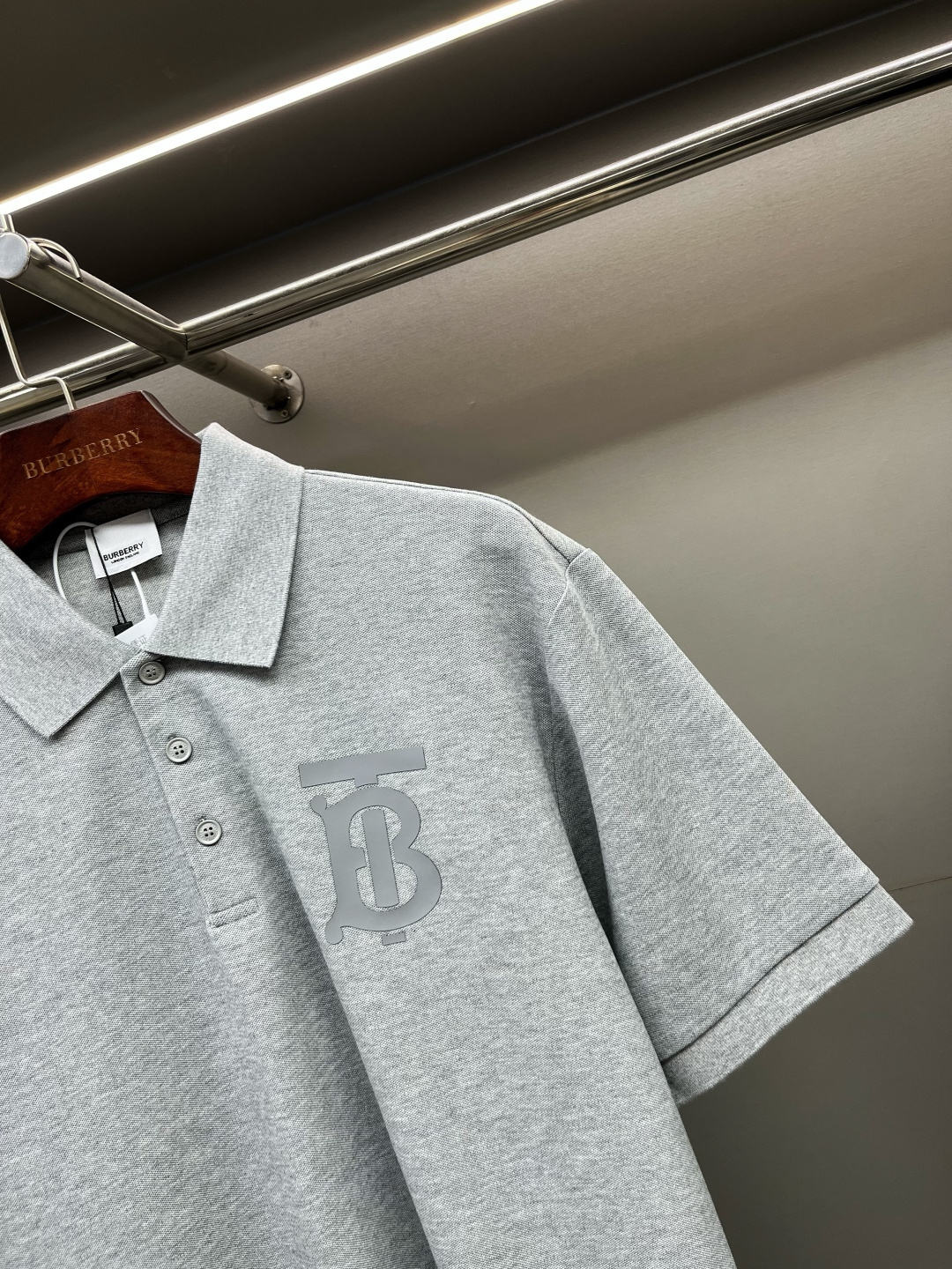 Burberry BBR 巴宝莉TB徽标立体印花珠地棉质短袖polo
