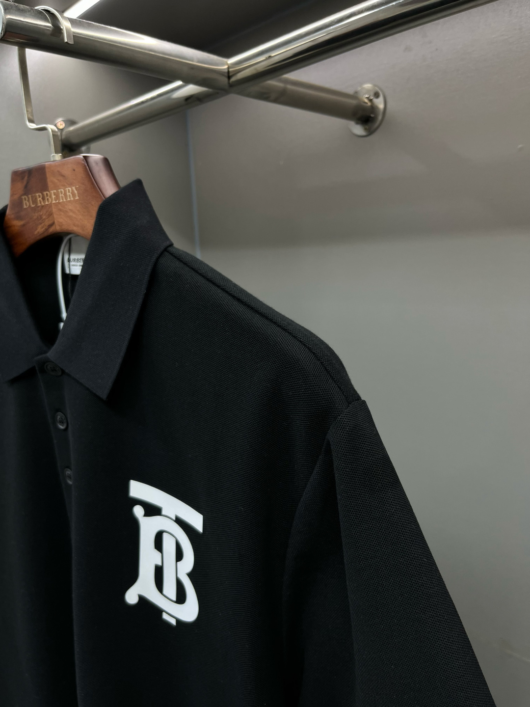 Burberry BBR 巴宝莉TB徽标立体印花珠地棉质短袖polo