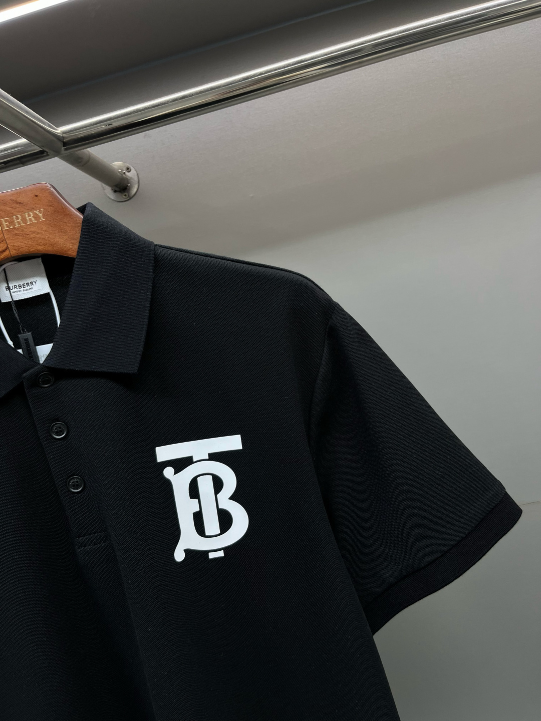Burberry BBR 巴宝莉TB徽标立体印花珠地棉质短袖polo