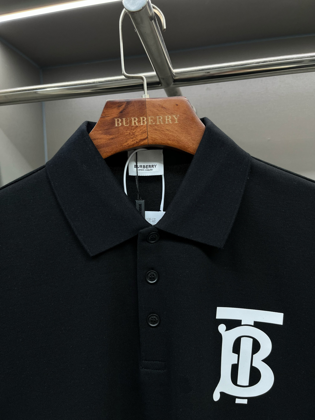 Burberry BBR 巴宝莉TB徽标立体印花珠地棉质短袖polo