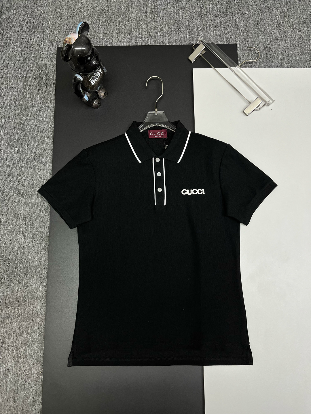 GUCCI Gucci Polo de nueva temporada con bordado, tela original, accesorios personalizados originales, mismo modelo ofic…