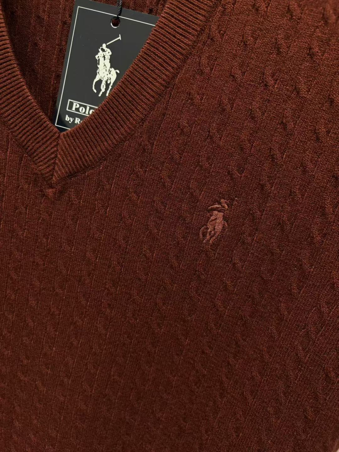 Polo Ralph Lauren Wool Vest Classic Fit Soft Knitwear V-Neck Sleeveless 5 cmp i1757261772757 16 0 4