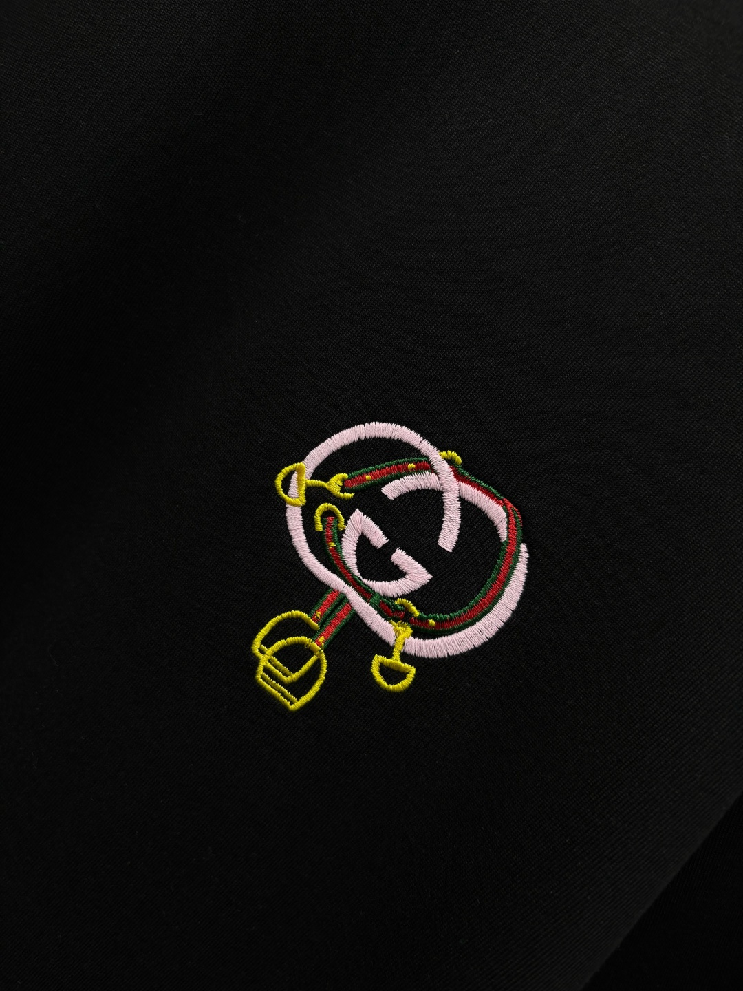 Gucci GUCCI 古驰 双G互扣式刺绣新款短袖T桖衫