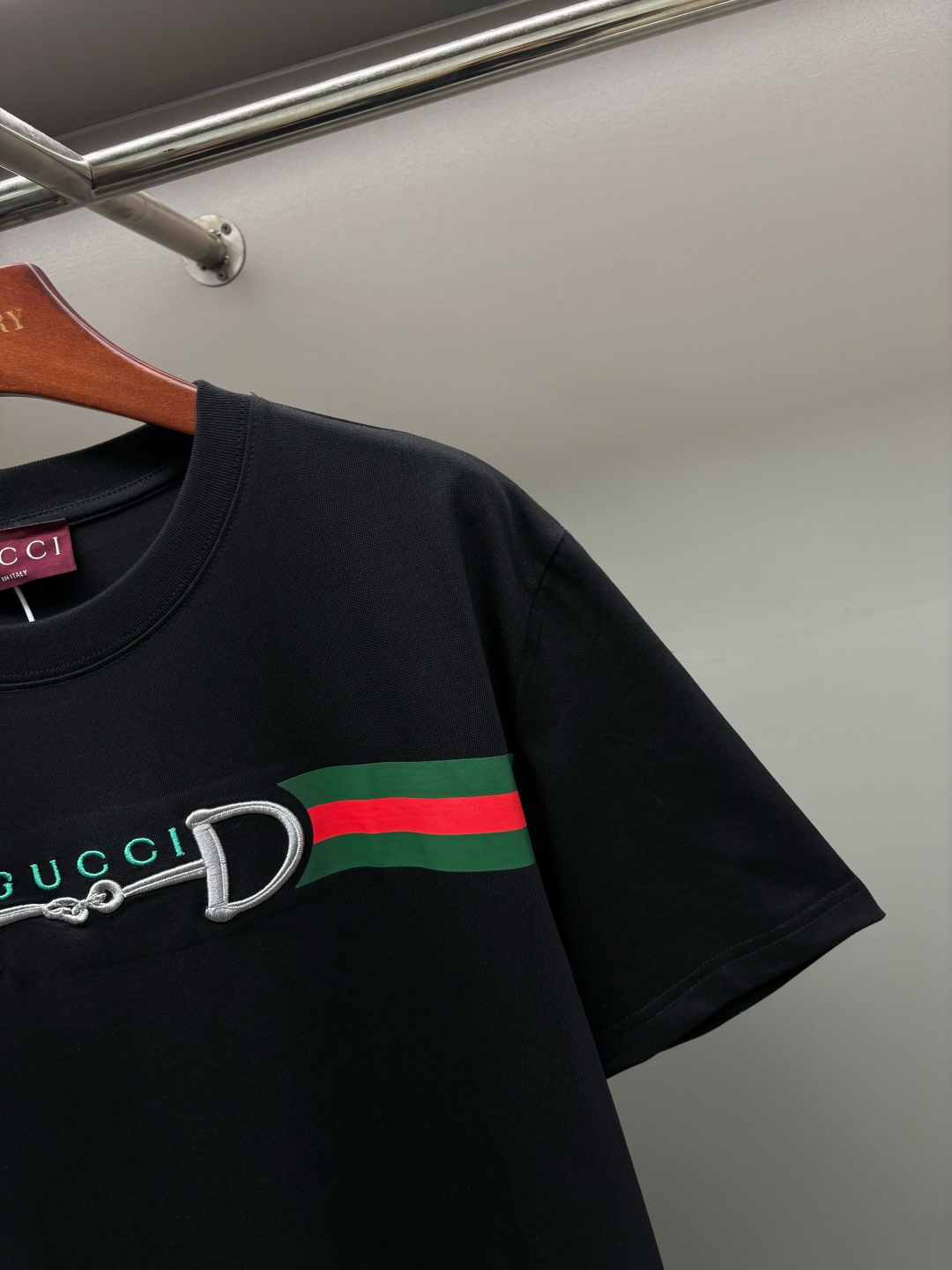Gucci GUCCI 古驰 马鞍刺绣印花新款短袖T桖衫