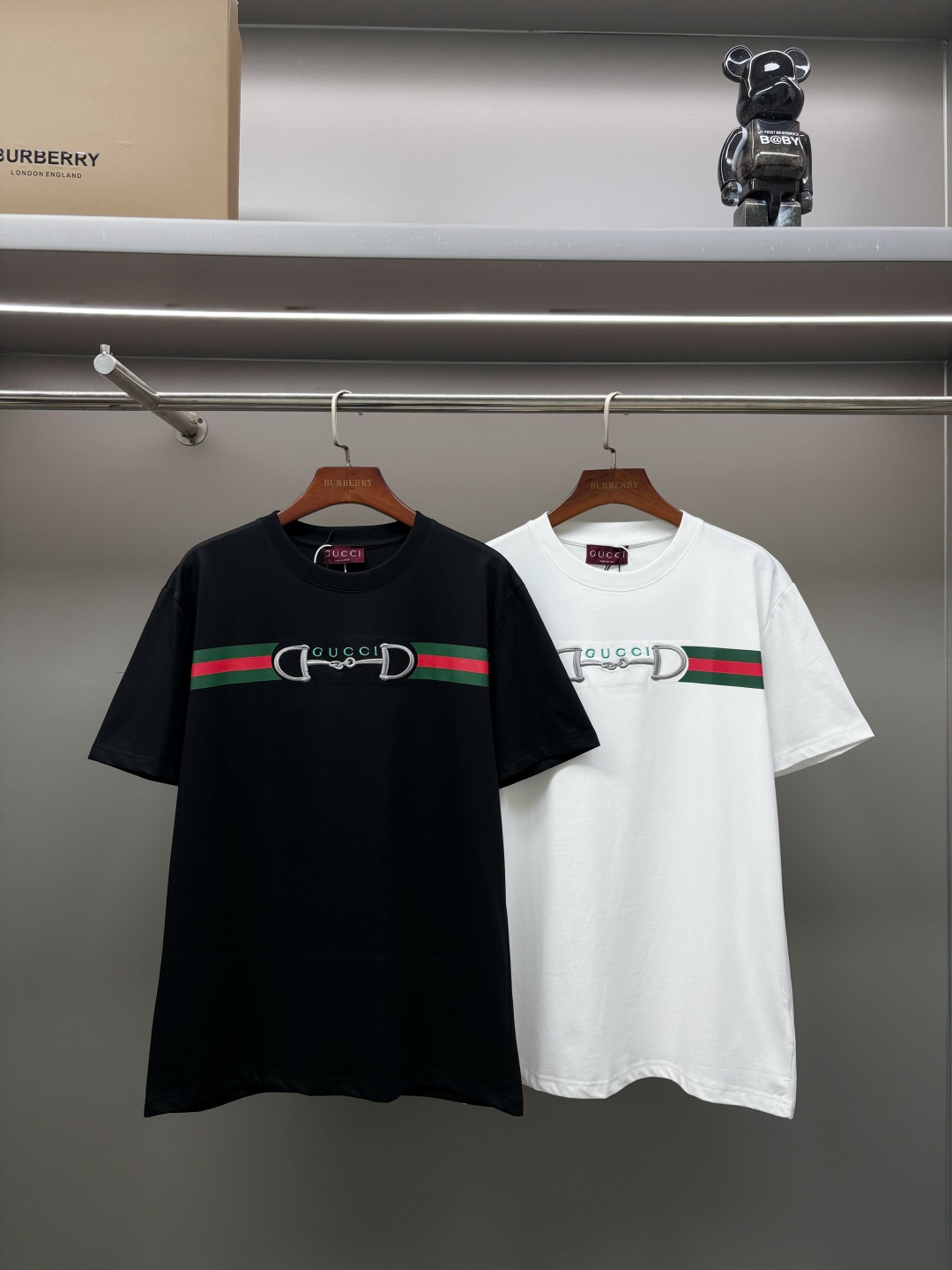 Gucci GUCCI 古驰 马鞍刺绣印花新款短袖T桖衫