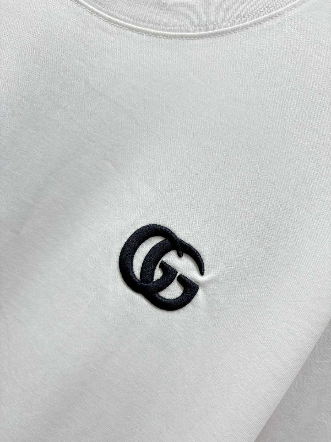 Gucci GUCCI 古驰 双G刺绣新款短袖T桖衫