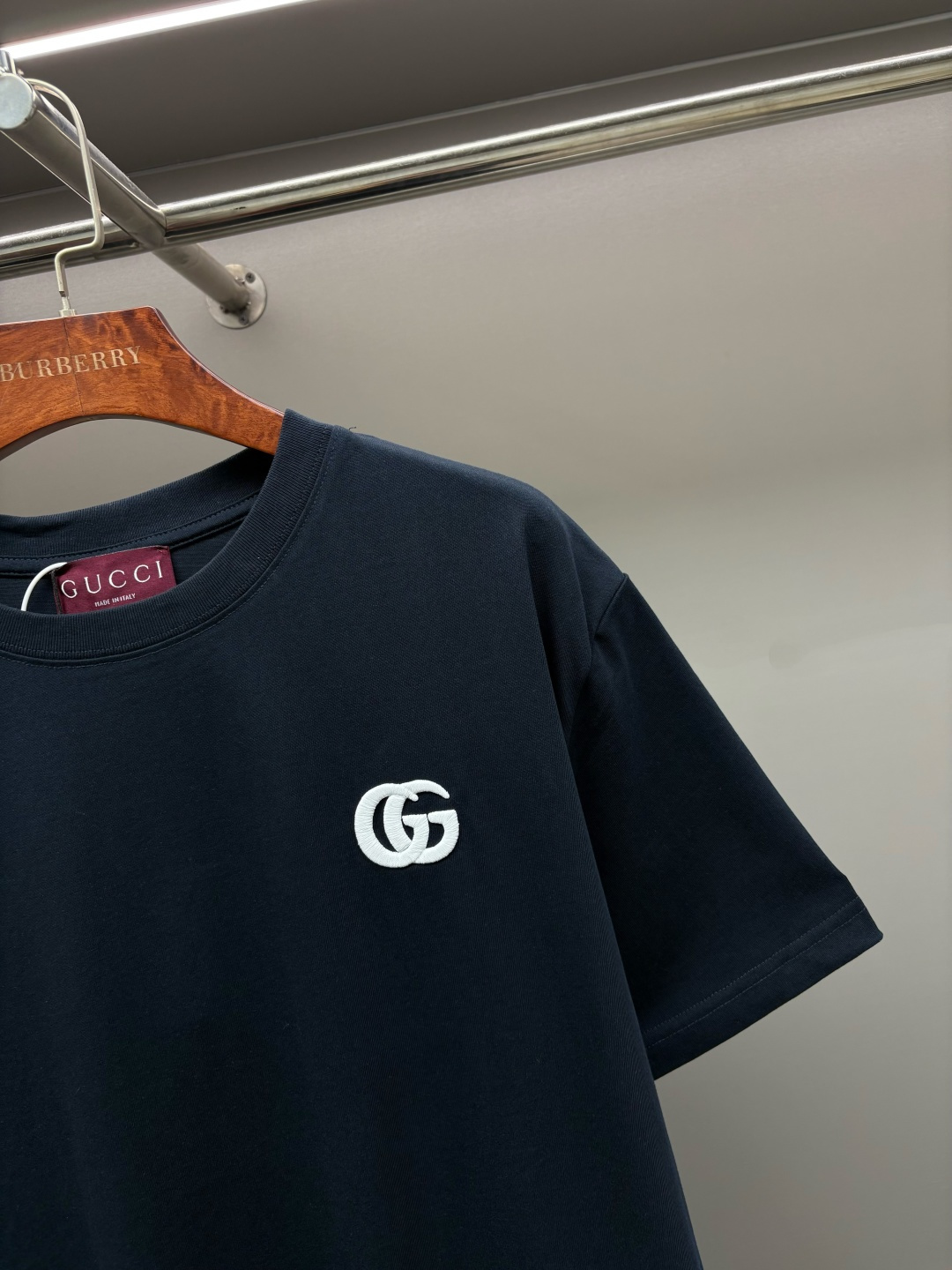 Gucci GUCCI 古驰 双G刺绣新款短袖T桖衫